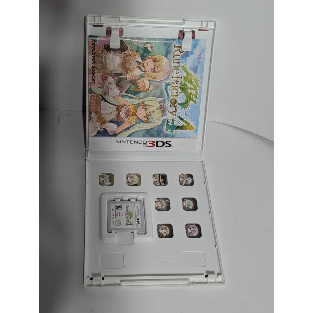 Rune Factory 4 (Nintendo 3DS, 2013) CIB Authentic Tested - XSEED Games RPG‎